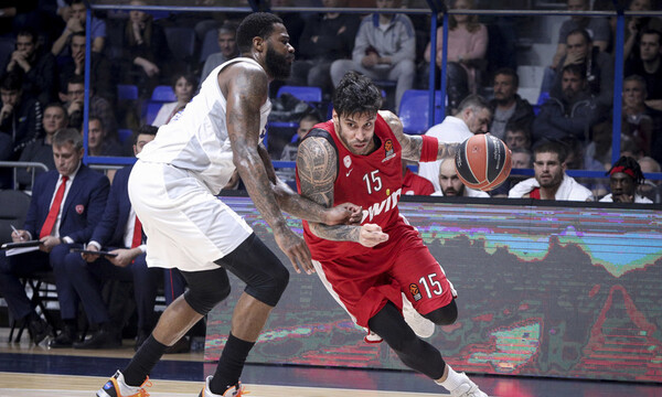 Euroleague: Η βαθμολογία μετά τη νίκη του Ολυμπιακού στο Μαυροβούνιο-«Φωτιά» για τα playoffs (photo)