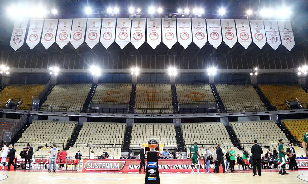 Διοίκηση ΣΕΦ: «Το γήπεδο θα παραμείνει κλειστό για το Ολυμπιακός-Παναθηναϊκός»