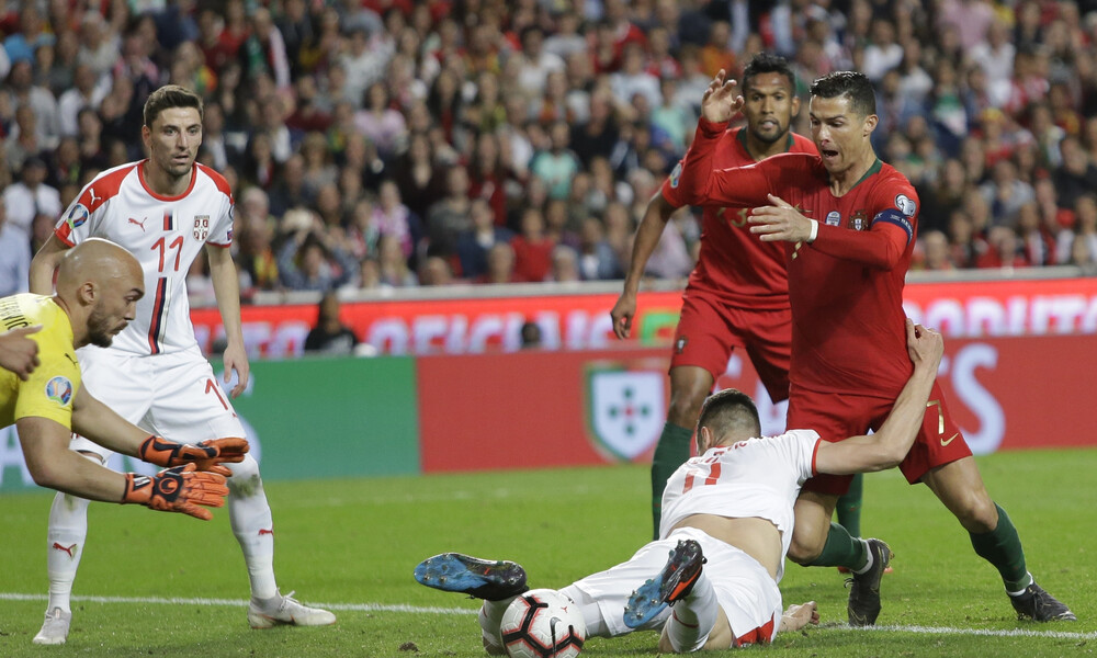 Προκριματικά Euro 2020: Τραυματίστηκε ο Ρονάλντο, ανησυχία στη Γιουβέντους (video+photos)