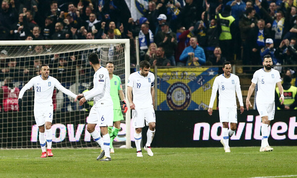 Άμυνα... παιδική χαρά η Εθνική: Δύο γκολ σε 15 λεπτά η Βοσνία! (videos)