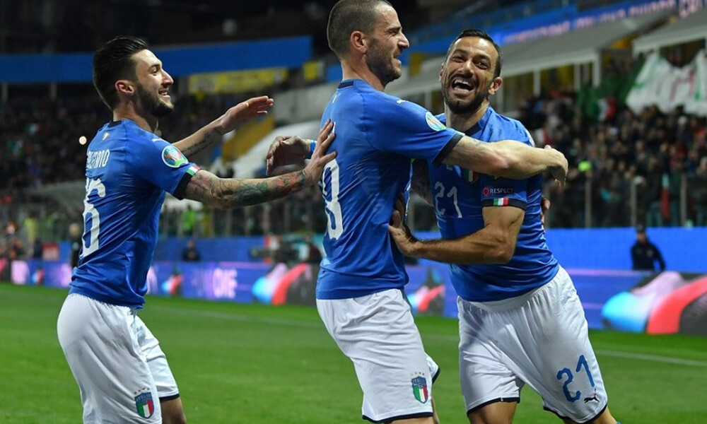 Προκριματικά EURO 2020: Σαρωτική η Ιταλία, «αυτοκτόνησαν» Ελβετία και Νορβηγία
