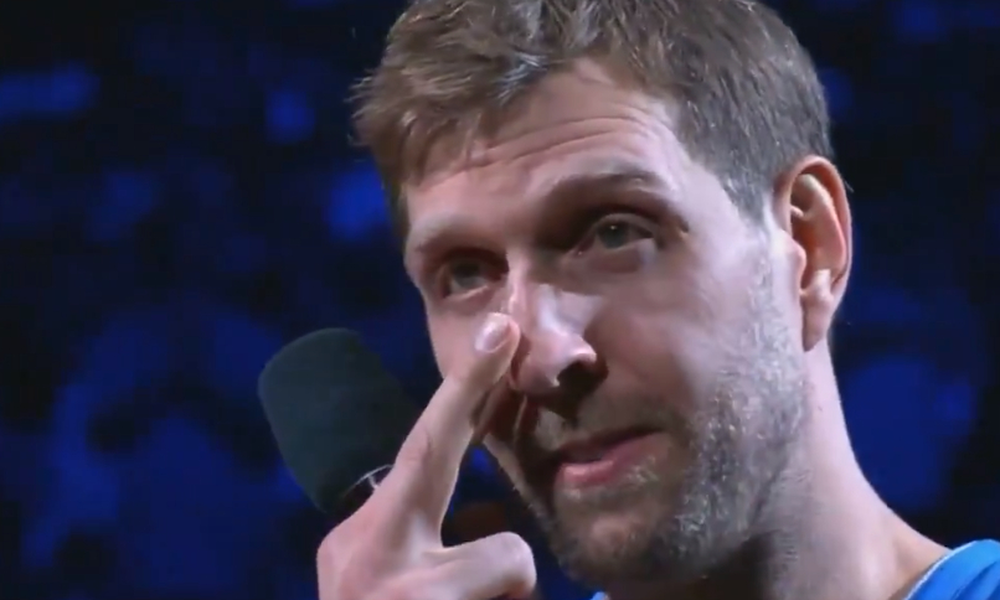 NBA: Το συγκινητικό «αντίο» του Νοβίτσκι (photos+video)