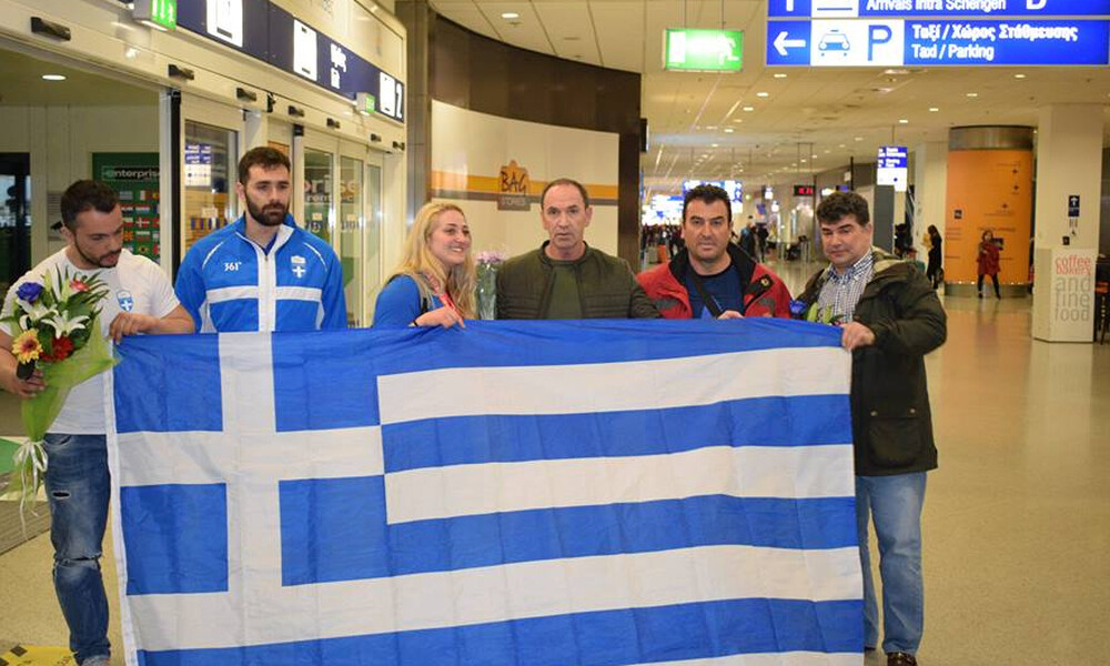 Άρση Βαρών: Η υποδοχή της θριαμβευτικής ελληνικής αποστολής