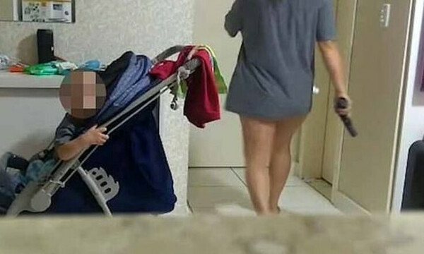 Τον έπιασε να την απατά με τη νταντά - Η συνέχεια σοκάρει (vid)