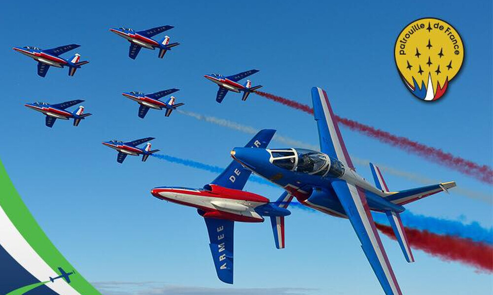 Η Patrouille de France στην Αθήνα για το Athens Flying Week
