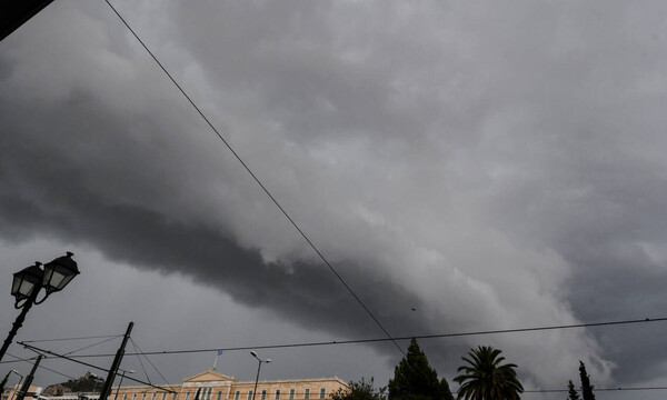 Εντυπωσιακό βίντεο: Η κακοκαιρία που χτύπησε την Αττική σε 66 δευτερόλεπτα