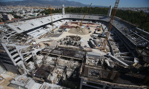 ΑΕΚ: Οι… πύργοι και οι πολεμίστρες της «Αγιά Σοφιάς» (photos+video)