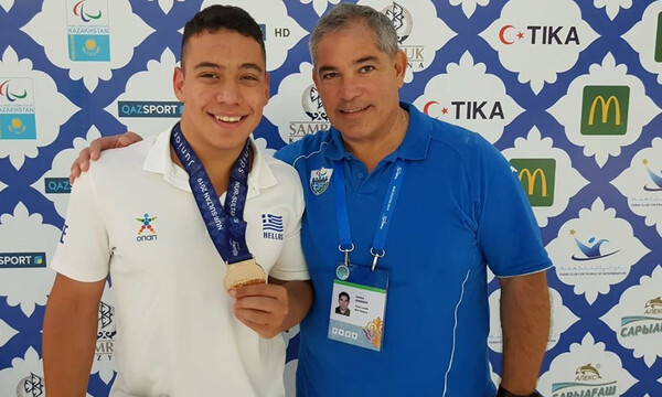 Χρυσό μετάλλιο ο Βαγενάς στο παγκόσμιο πρωτάθλημα νέων άρσης βαρών σε πάγκο