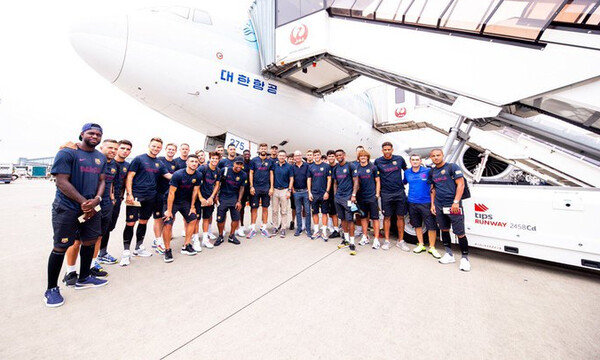 Τρέλα για τη Μπαρτσελόνα στο Τόκιο (video+photos)