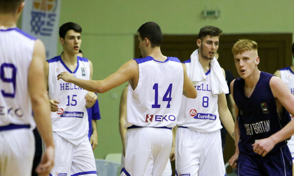 Διεθνές τουρνουά U18: Εύκολη νίκη με Βρετανία η Εθνική Εφήβων