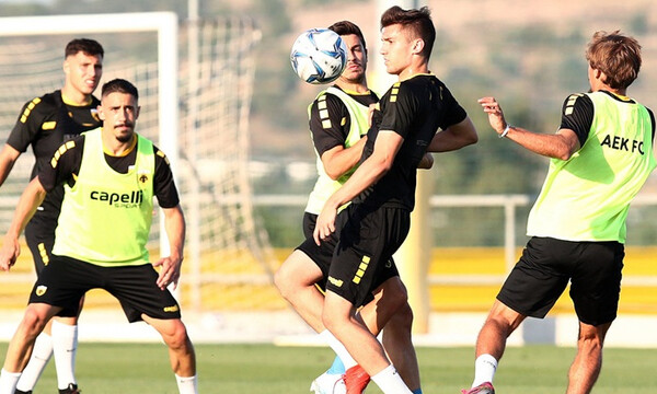 ΑΕΚ: Προπόνηση χωρίς απρόοπτα