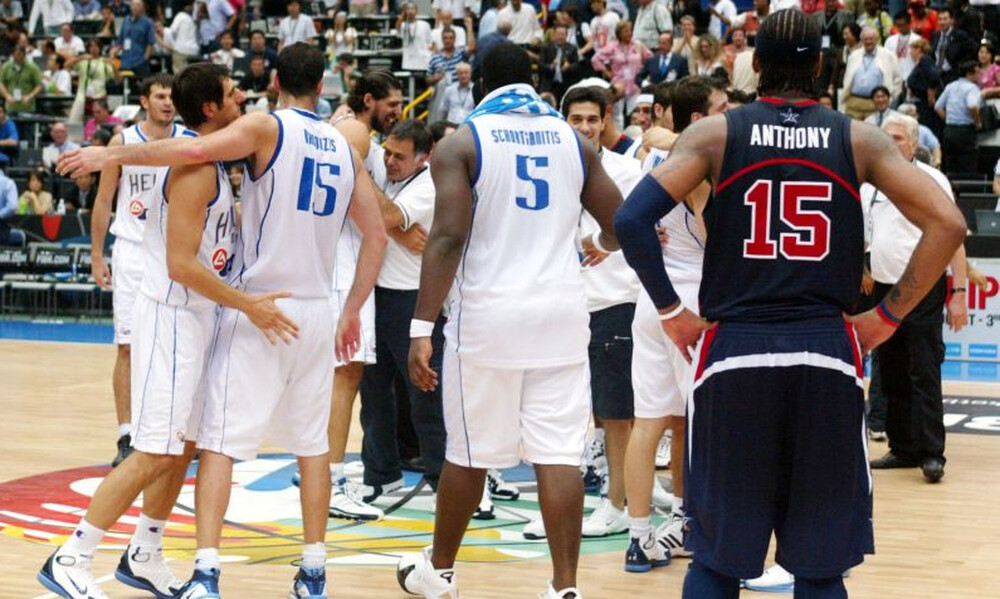 Η FIBA θυμήθηκε το έπος της Σαϊτάμα και τη νίκη της Ελλάδας επί των ΗΠΑ (video)