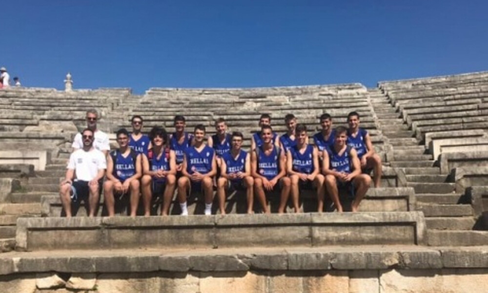 Εθνική Παμπαίδων U14: Επίσκεψη στο αρχαίο θέατρο Μεσσήνης