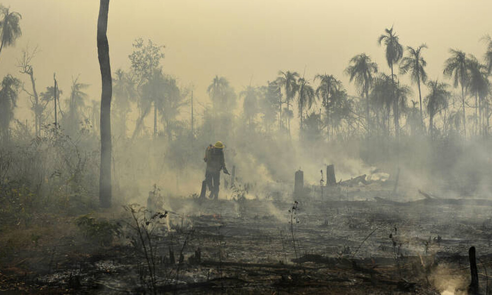 Ο Αμαζόνιος φλέγεται: Στο σκοτάδι το Σάο Πάολο - Τεράστια η οικολογική καταστροφή 