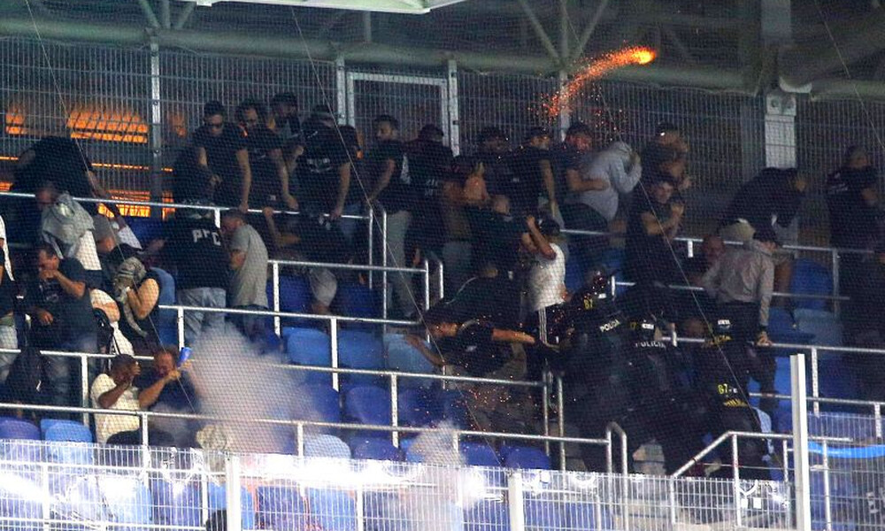 Βίντεο – σοκ: Σημάδευαν τους οπαδούς του ΠΑΟΚ με όπλο (video+photos)