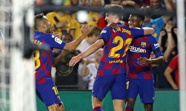 La Liga: Ξέσπασε η Μπαρτσελόνα κόντρα στη Βαλένθια (video)