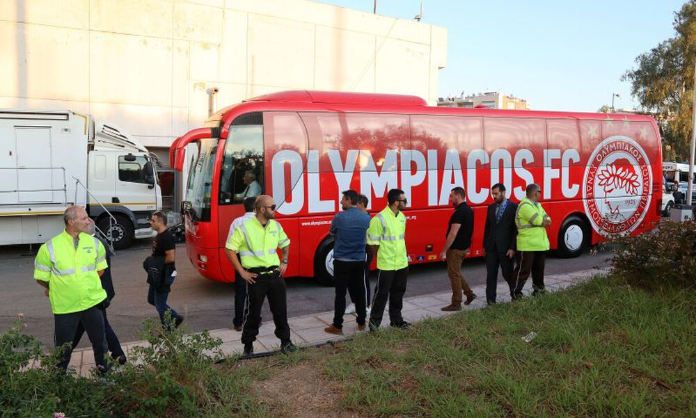 Παναθηναϊκός – Ολυμπιακός: Στο ΟΑΚΑ οι «ερυθρόλευκοι» (video+photos)