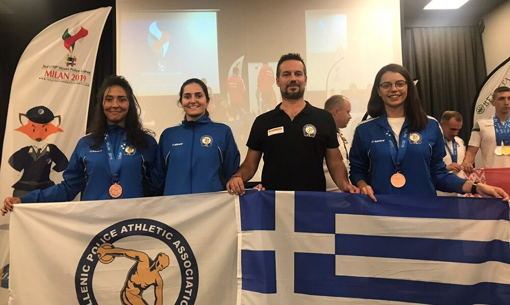 Δυο χάλκινα μετάλλια στους Παγκόσμιους Αγώνες Αστυνομικών για την Αθλητική Ένωση Αστυνομικών Ελλάδος