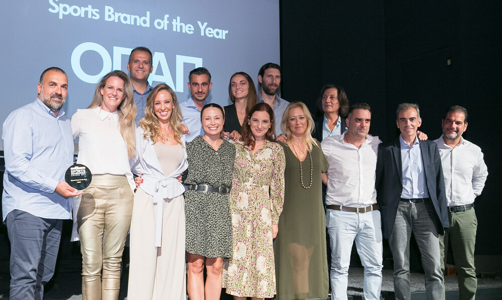 Διακρίσεις για τον ΟΠΑΠ στα Sports Marketing Awards με Sports Brand of the Year και 16 βραβεία