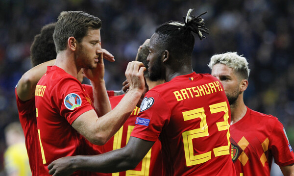 Προκριματικά Euro 2020: Ακάθεκτο το Βέλγιο, πέρασε από το Καζακστάν (video)