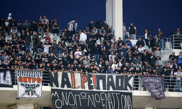 Βόλος-ΠΑΟΚ: Ένταση έξω από το Πανθεσσαλικό (photo)