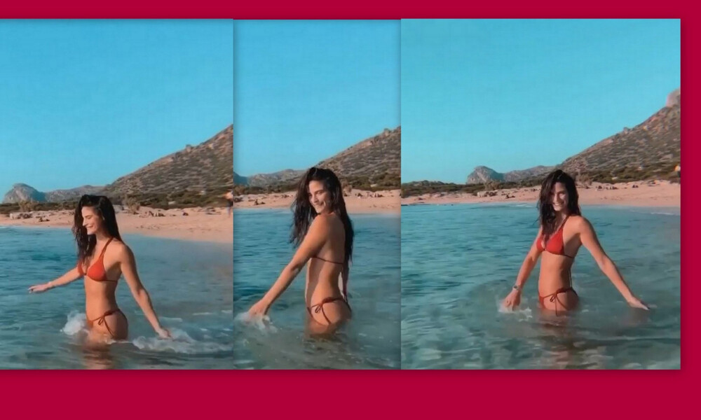 Χριστίνα Μπόμπα: Πάρτε υπογλώσσια και δείτε την να κάνει τις βουτιές της στα Χανιά τέλη Οκτώβρη