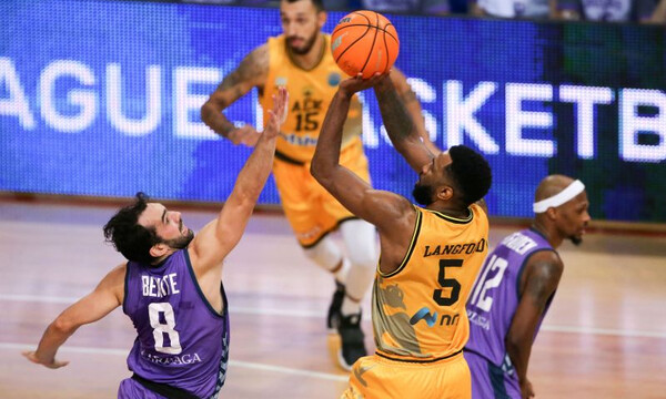 ΑΕΚ – Μπούργος 74-66: «Καθάρισε» με… 30άρη Λάνγκφορντ (video+photos)