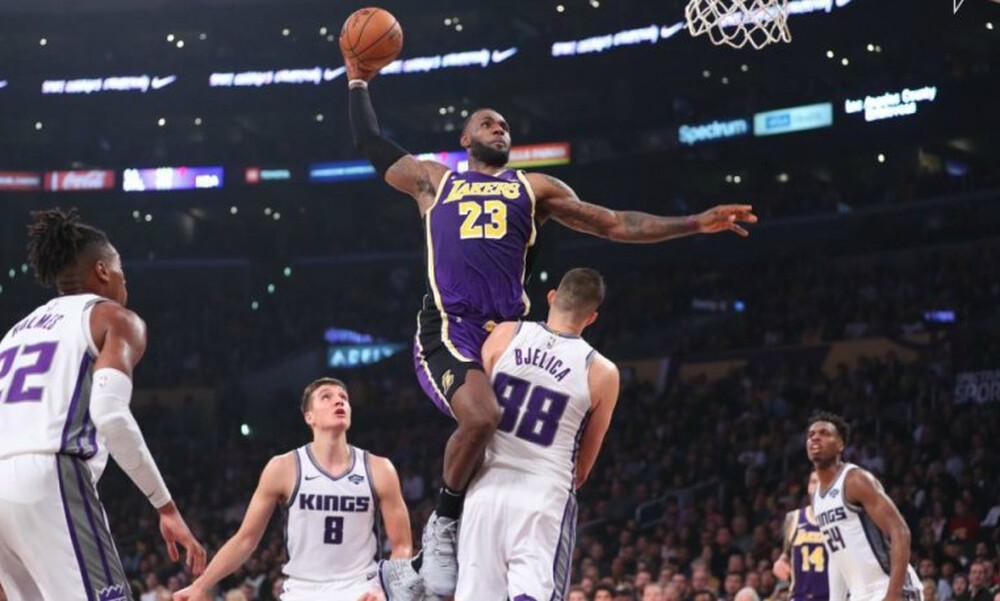 NBA: Τον «πέρασε» από πάνω... ο Βασιλιάς! (video)