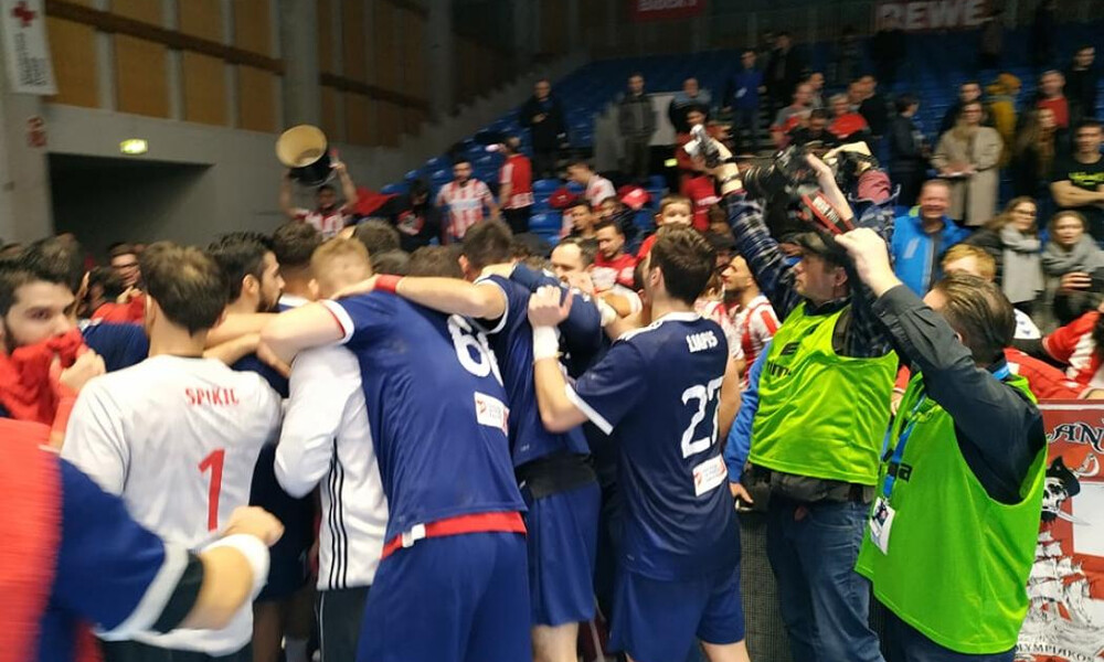 EHF Cup ανδρών: Ελπίζει σε πρόκριση ο Ολυμπιακός παρά την ήττα
