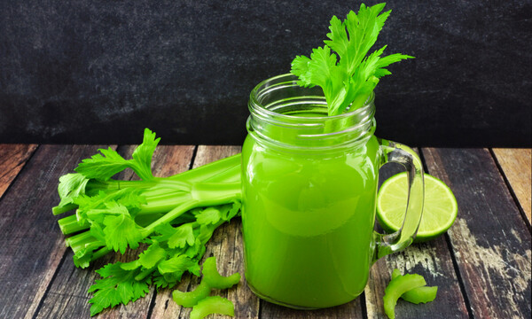 Χυμός σέλινου: Η αντιοξειδωτική και αντιφλεγμονώδης δράση του (βίντεο)