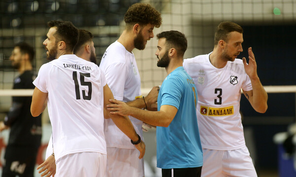 Volley League: Άνετη νίκη του ΠΑΟΚ με ΟΦΗ 