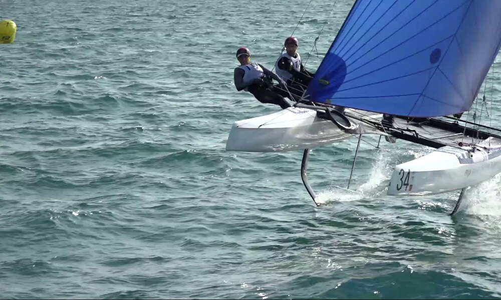 Παγκόσμιο Nacra 17: Μακριά από τον στόχο τους τα δύο ελληνικά πληρώματα