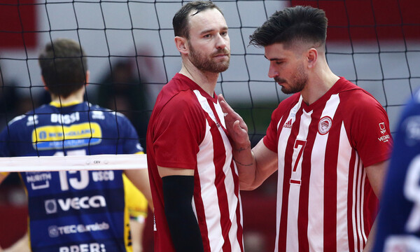 Ολυμπιακός-Μοντένα 2-3: Ήττα και τρέχει 