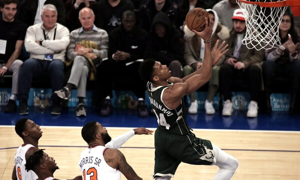 NBA: Μαγικός Γιάννης, ασταμάτητοι Μπακς (photos+video)