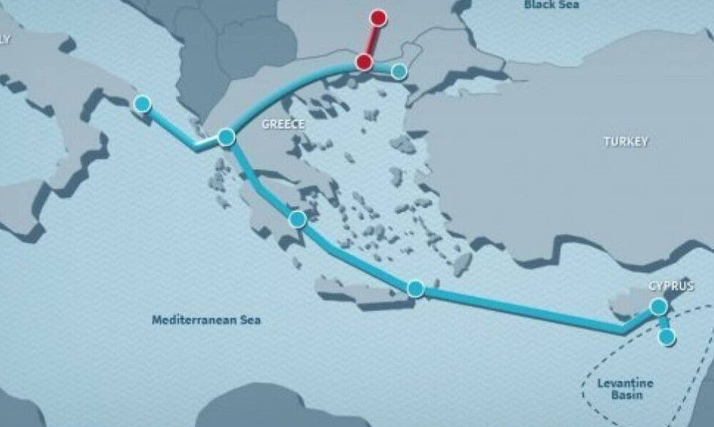 EastMed: «Πέφτουν» οι υπογραφές για τον αγωγό των 1.872 χλμ. - Στα… κάγκελα ο Ερντογάν