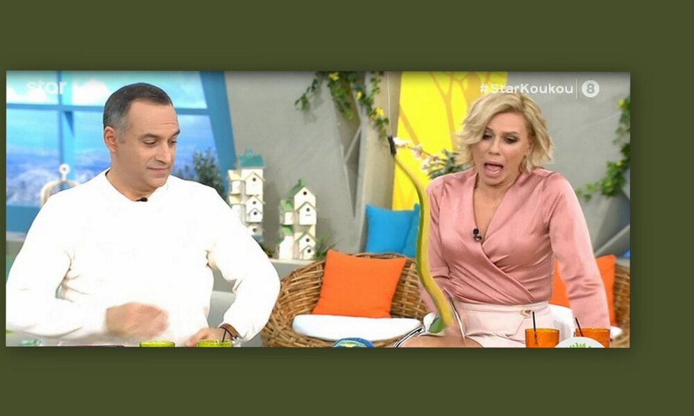 Απίστευτο στιγμιότυπο στη Φωλιά των Κου Κου: Έπεσε φίδι από την οροφή