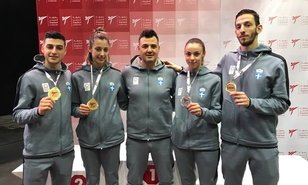 Τέσσερα μετάλλια για την προολυμπιακή ομάδα ταεκβοντό