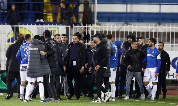 Ατρόμητος: Ένταση μετά τον αποκλεισμό (photos)