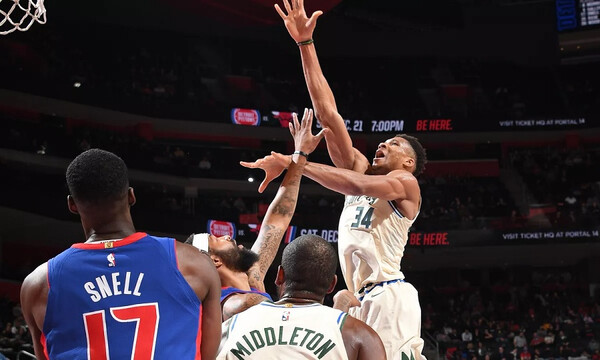 NBA: Επέστρεψε με... όργια ο Αντετοκούνμπο! (video)