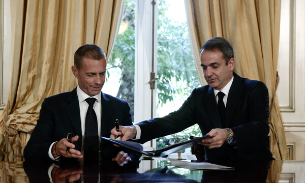 FIFA-UEFA και Κυβέρνηση υπέγραψαν το μνημόνιο συνεργασίας (photos)