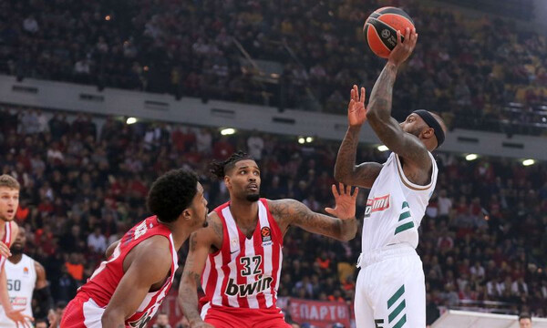 Η βαθμολογία της Euroleague μετά το Ολυμπιακός-Παναθηναϊκός ΟΠΑΠ