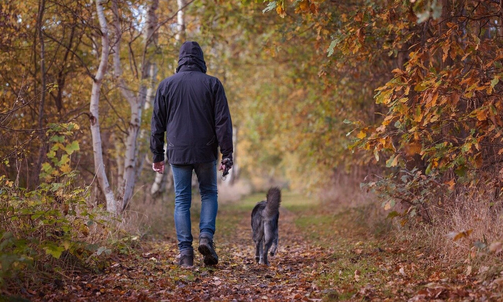Ελληνική πατέντα! Δεν θα φαντάζεστε πώς έβγαλε τον σκύλο βόλτα ελέω… καραντίνας (video)