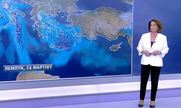 Καιρός: Η πρόγνωση της Χριστίνας Σούζη για τη νέα επιδείνωση από την 25η Μαρτίου... (video)