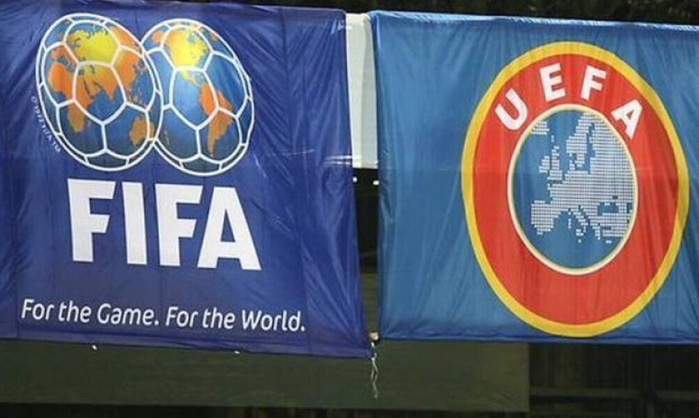 FIFA-UEFA: Ο καλός και ο κακός «μπάτσος» κι η μοναδική λύση της διακοπής