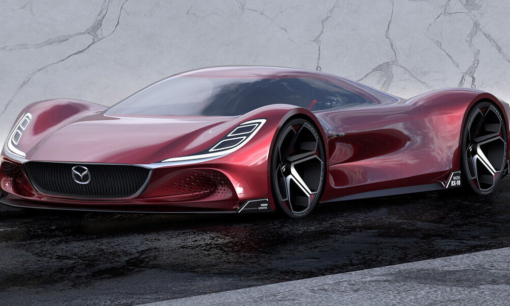 Η απόκοσμη αύρα του Mazda RX-10 Vision