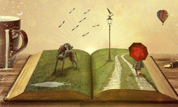 Διάβαζε παραμύθι για τα παιδιά - Από πίσω συνέβη το απίστευτο! (video)