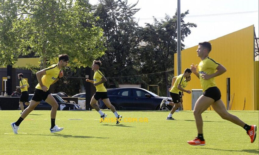 Άρης: Αρνητικά τα τεστ και προπόνηση με... αποστάσεις (video)