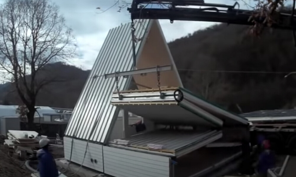 Το σπίτι που χτίζεται σε έξι ώρες και κοστίζει 30.000 ευρώ! (video)