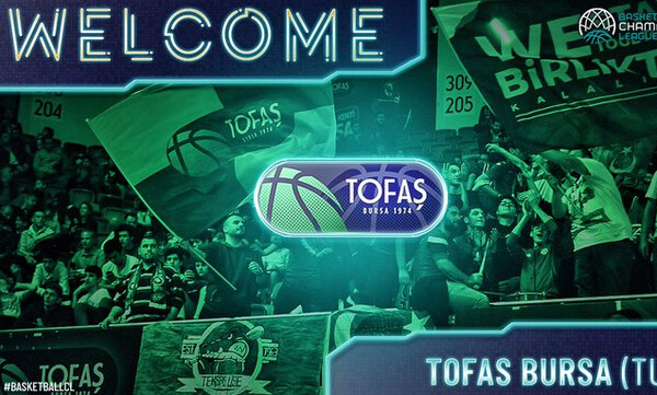 Η Τόφας επέλεξε το Basketball Champions League της FIBA