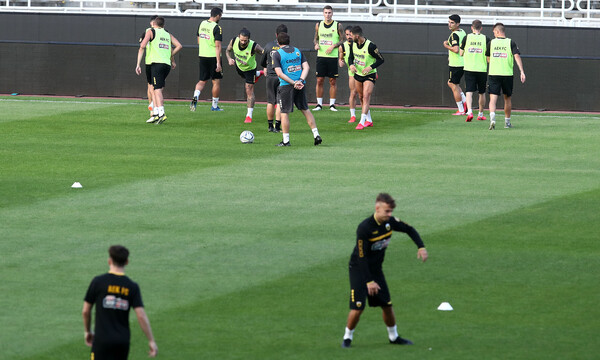 ΑΕΚ: Στο ΟΑΚΑ μετά από 90 ημέρες - Η δοκιμή Καρέρα και ο Σιμάνσκι (photos)